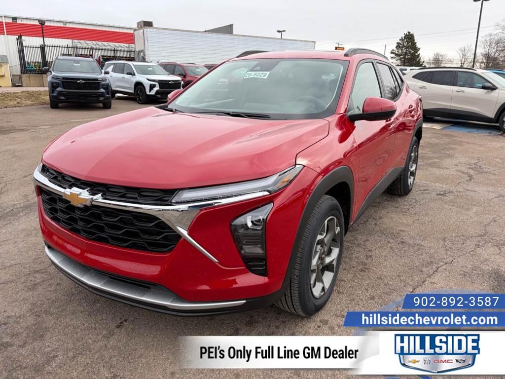 Apex Red 2026 Chevrolet Trax LT FWD SUV / Crossover Front-Wheel Drive Automatic