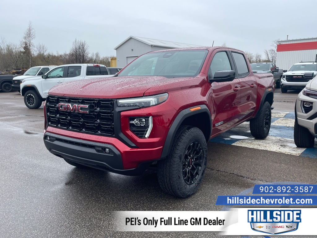 Volcanic Red Tintcoat 2026 GMC Canyon Pickup Truck Four-Wheel Drive Automatic