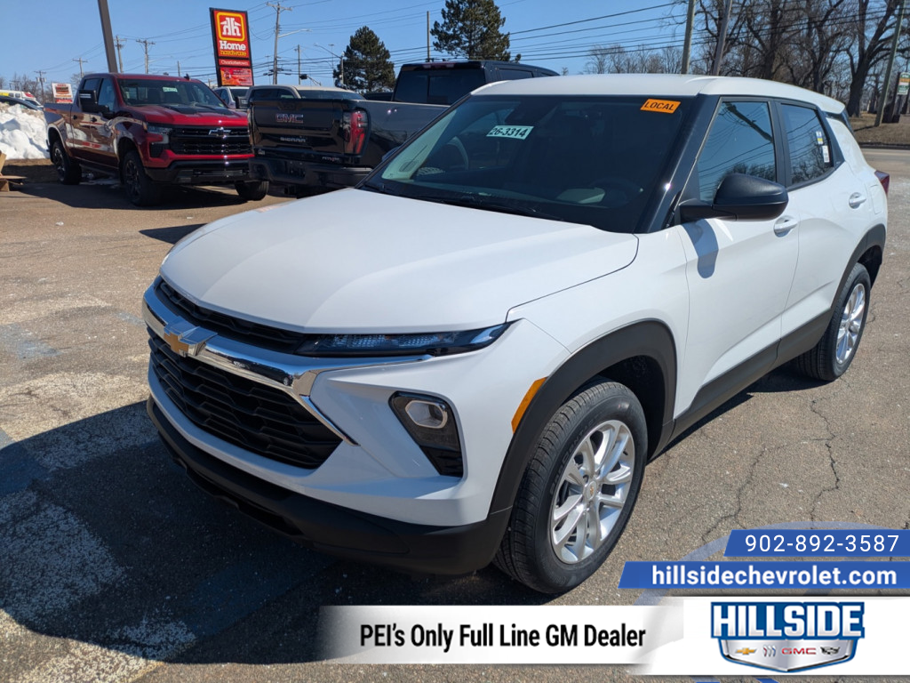 Summit White 2026 Chevrolet Trailblazer LS AWD SUV / Crossover Four-Wheel Drive Automatic