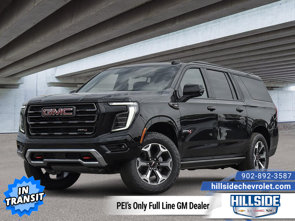 Onyx Black 2026 GMC Yukon XL AT4 Ultimate 4WD SUV / Crossover Four-Wheel Drive Automatic