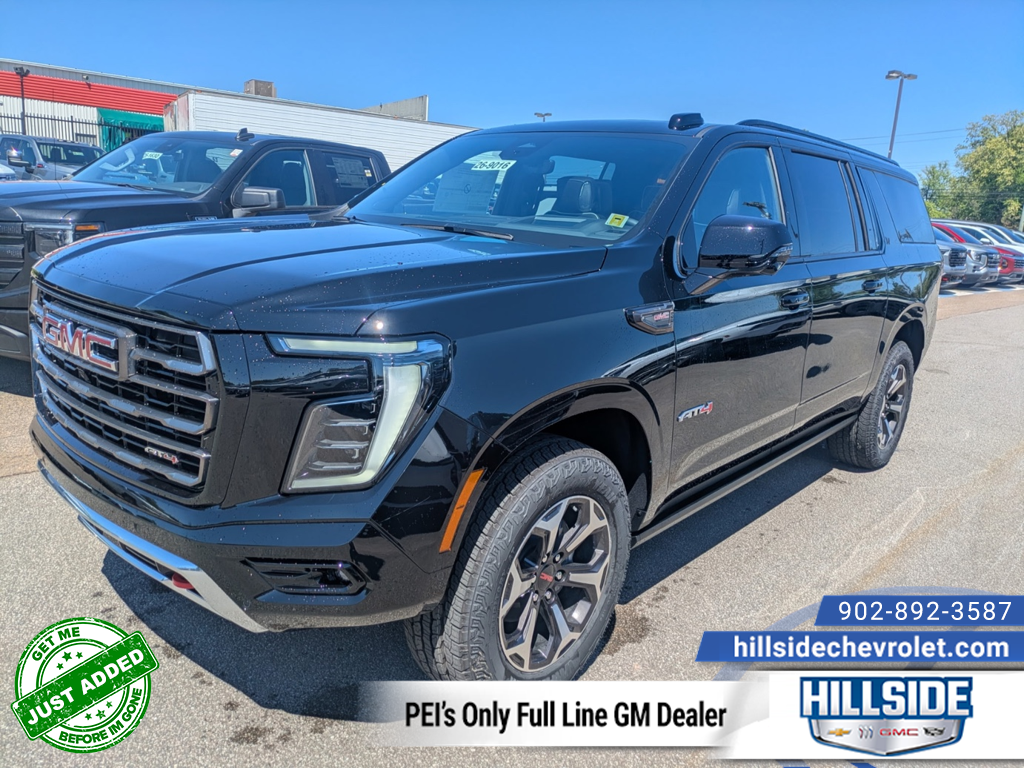 Onyx Black 2026 GMC Yukon XL AT4 Ultimate 4WD SUV / Crossover Four-Wheel Drive Automatic
