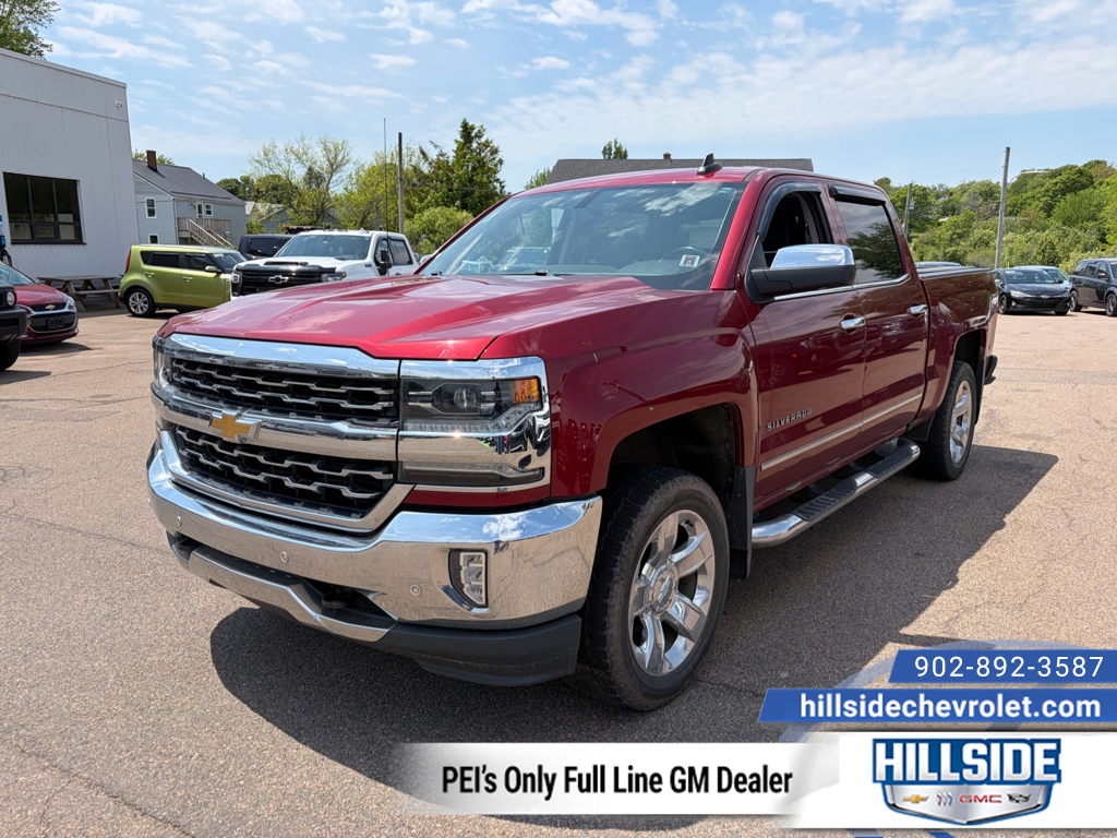 2018 Chevrolet Silverado 1500 LTZ Crew Cab 4WD Pickup Truck Four-Wheel Drive Automatic