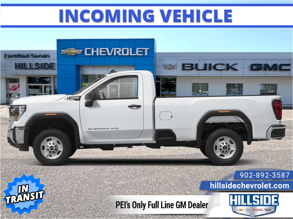 2026 GMC Sierra 2500HD Pro Regular Cab LB 4WD