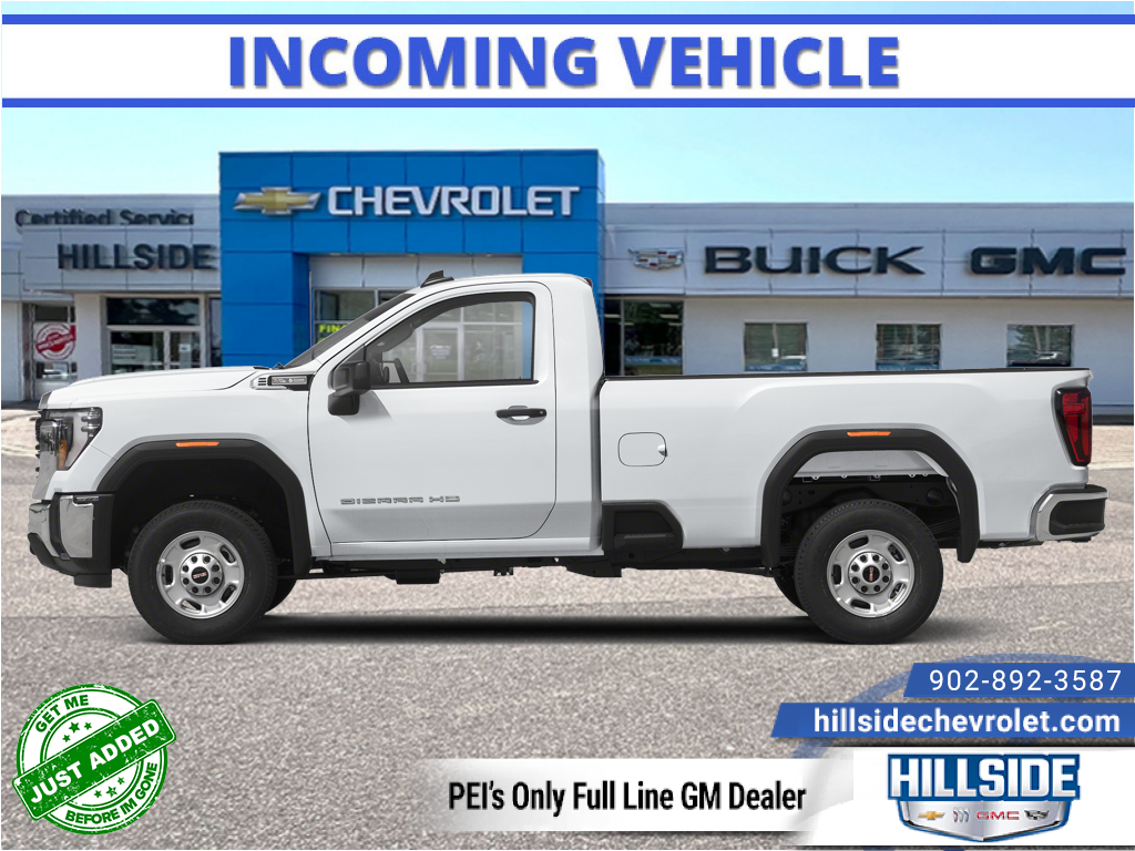 2026 GMC Sierra 2500HD Pro Regular Cab LB 4WD