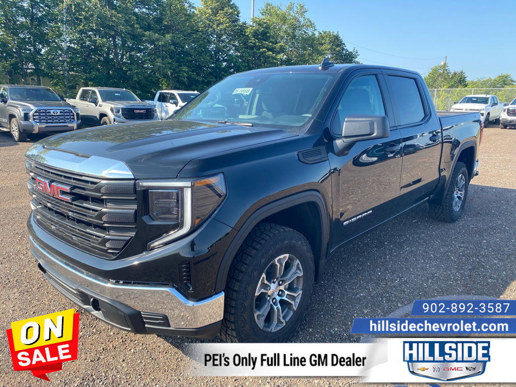 Onyx Black 2026 GMC Sierra 1500 Pickup Truck Four-Wheel Drive Automatic