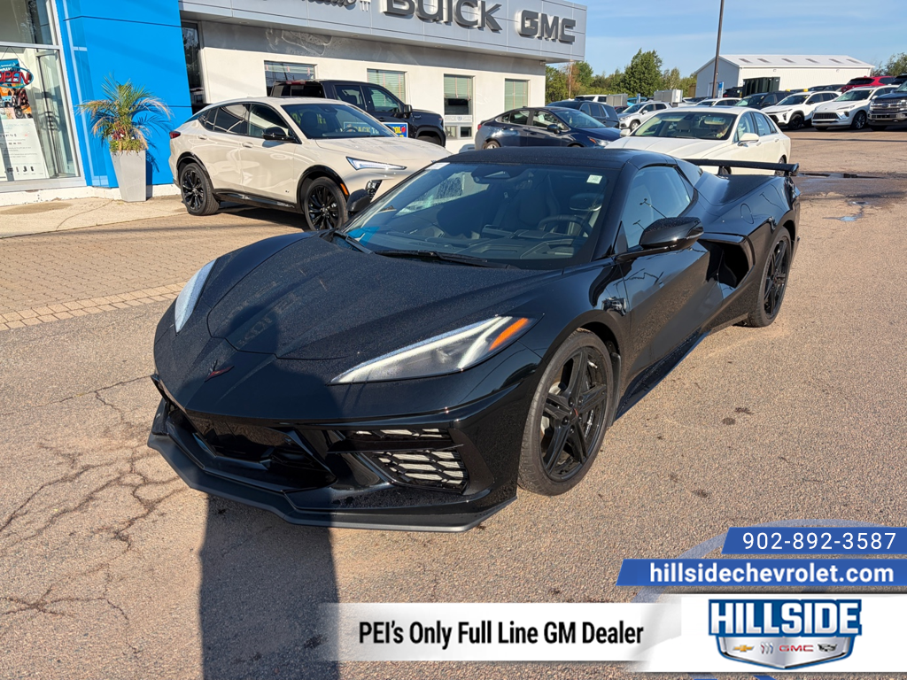Black 2026 Chevrolet Corvette Convertible Rear-Wheel Drive Automatic