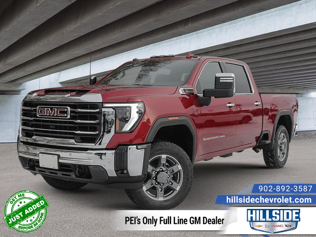 Volcanic Red Tintcoat 2026 GMC Sierra 2500HD Pickup Truck Four-Wheel Drive Automatic