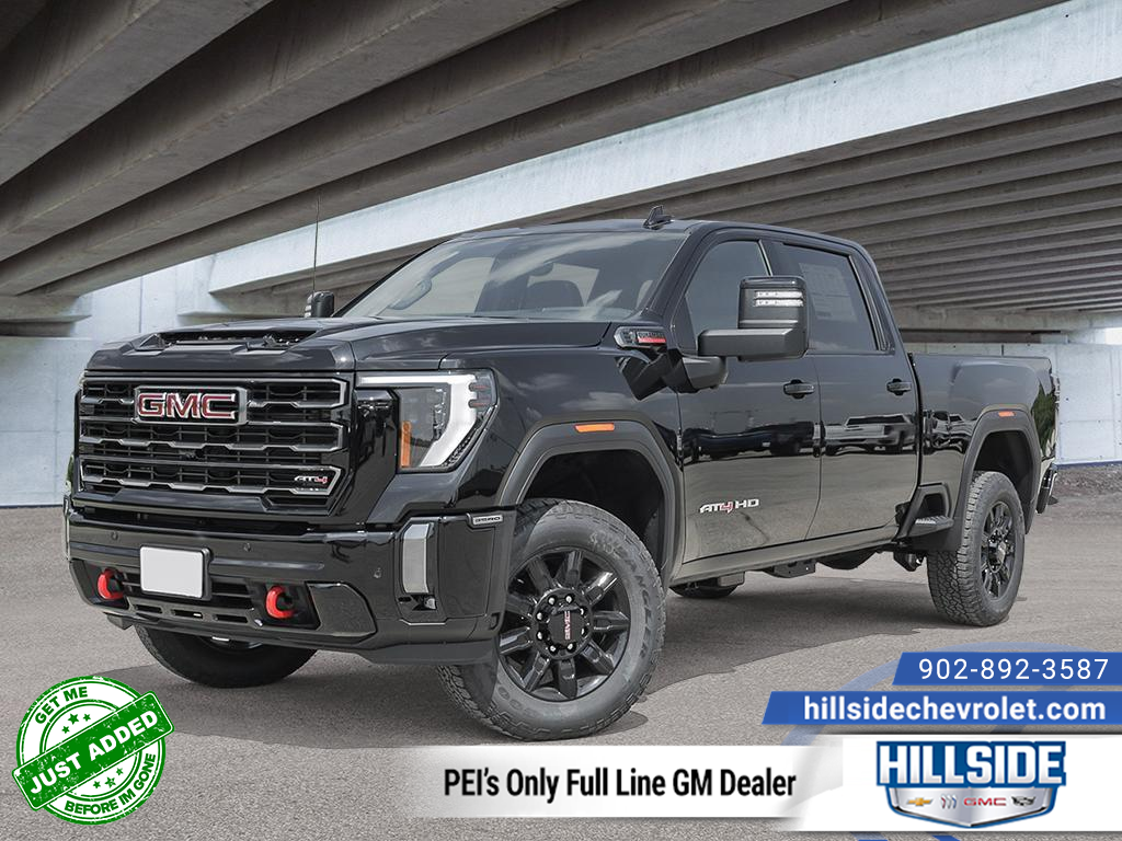 Onyx Black 2026 GMC Sierra 3500HD Pickup Truck Four-Wheel Drive Automatic