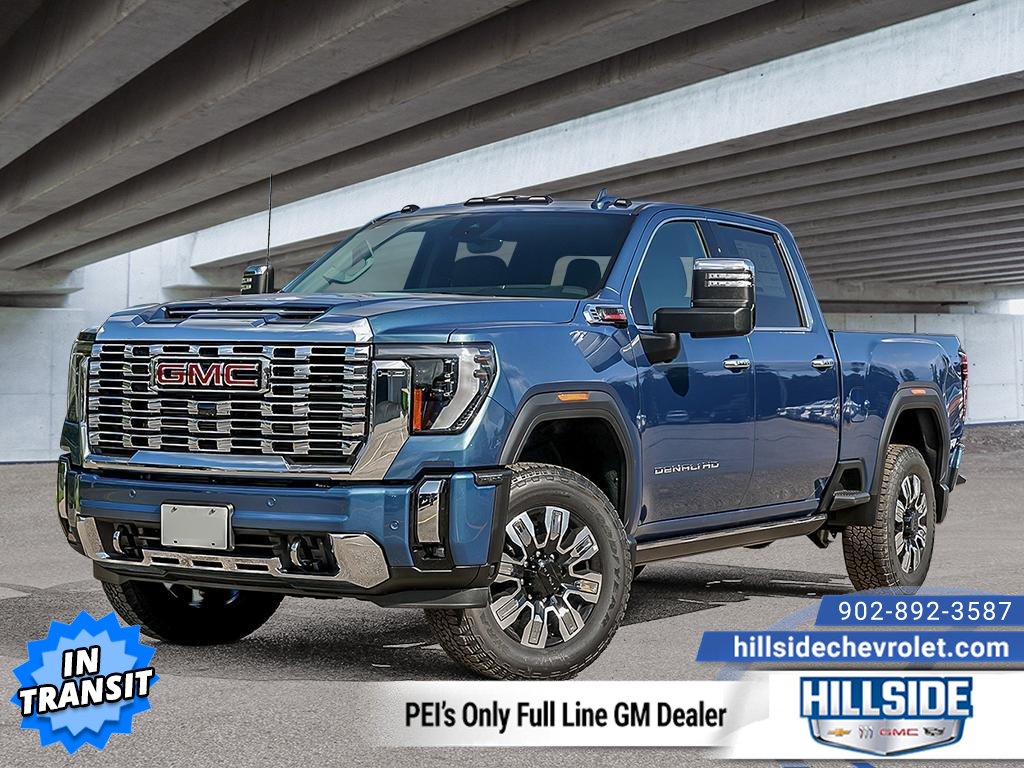 Downpour Metallic 2026 GMC Sierra 2500HD Pickup Truck Four-Wheel Drive Automatic