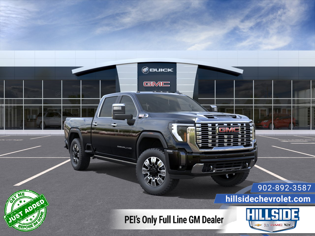 Onyx Black 2026 GMC Sierra 2500HD Pickup Truck Four-Wheel Drive Automatic