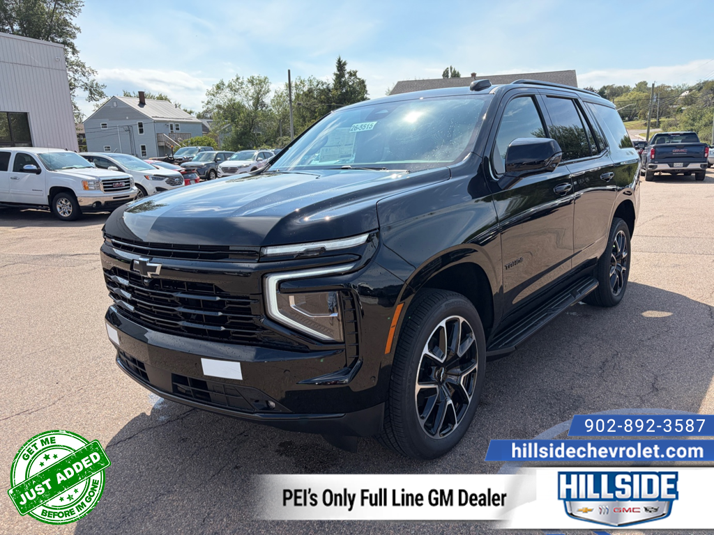 Black 2026 Chevrolet Tahoe SUV / Crossover Four-Wheel Drive Automatic