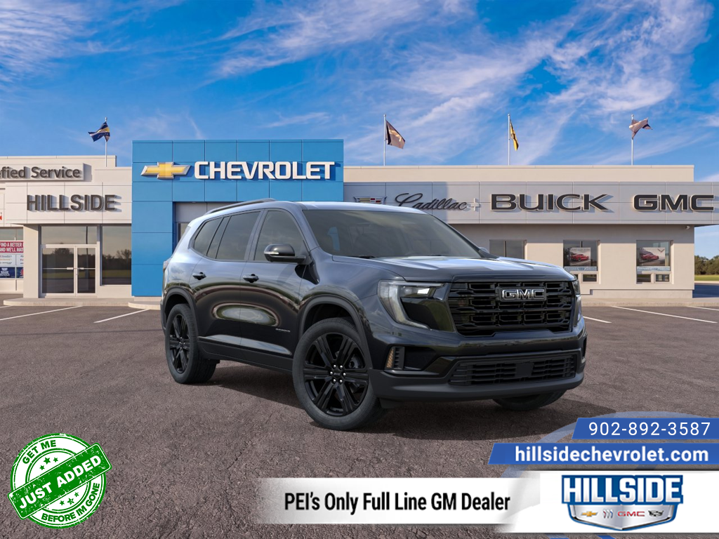 Black (Ebony Twilight Metallic) 2027 GMC Acadia SUV / Crossover Four-Wheel Drive Automatic