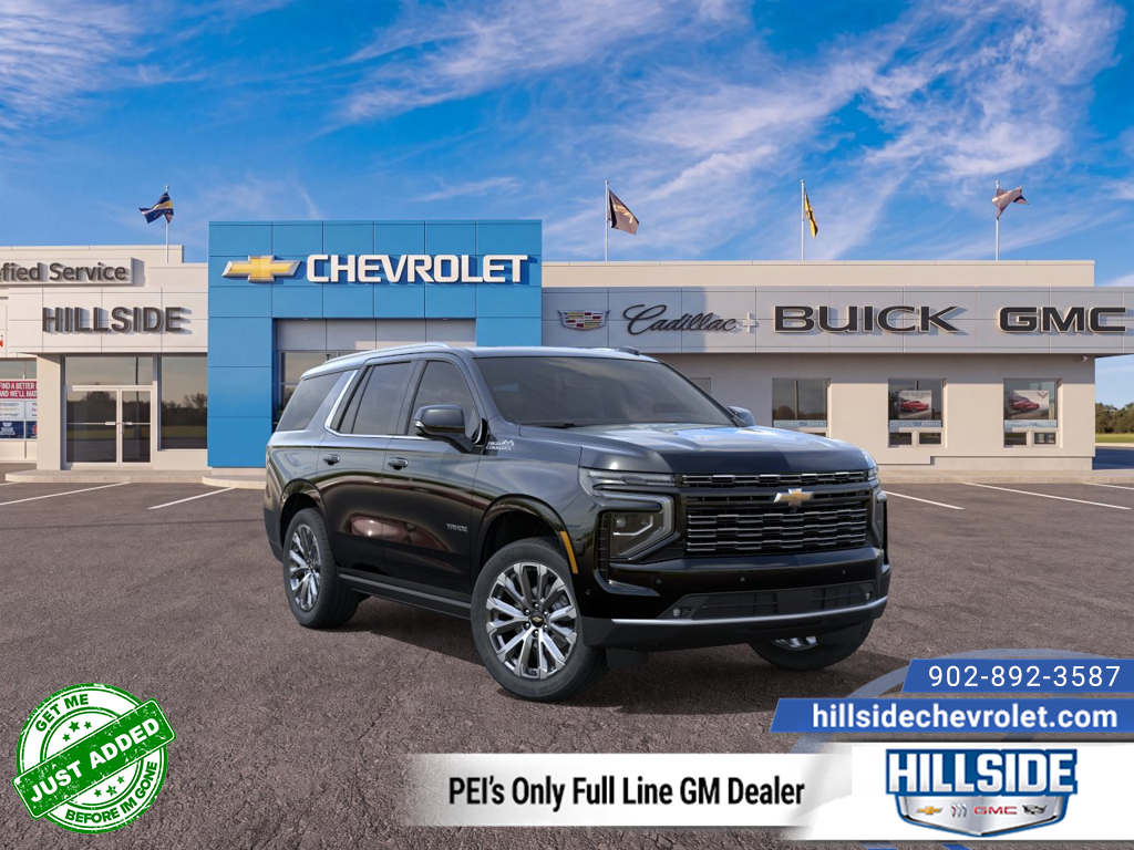 Black 2026 Chevrolet Tahoe SUV / Crossover Four-Wheel Drive Automatic