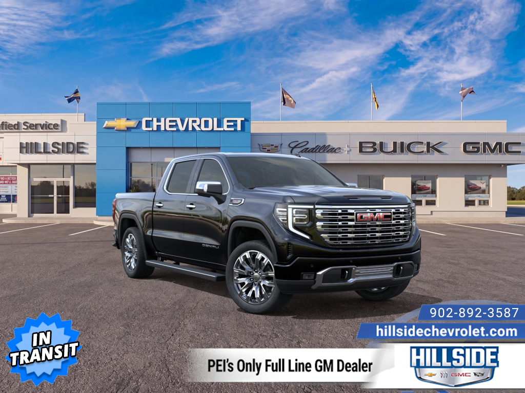 Onyx Black 2026 GMC Sierra 1500 Pickup Truck Four-Wheel Drive Automatic