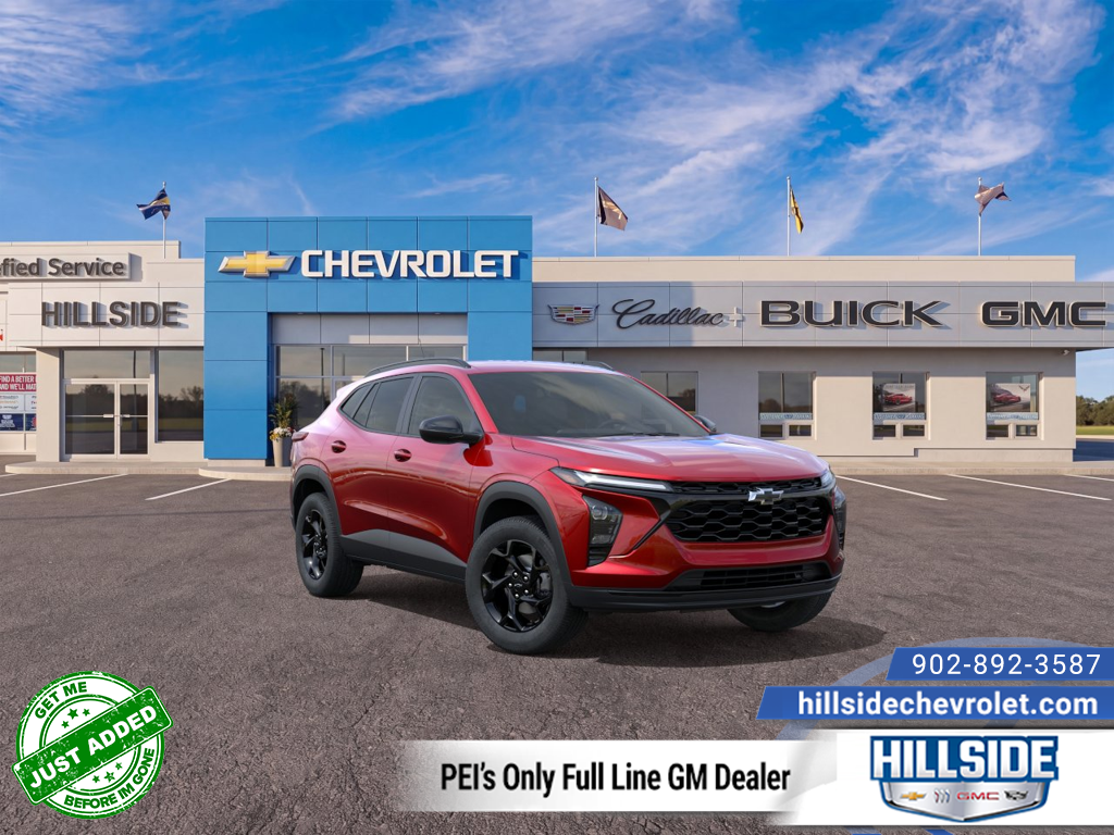 Apex Red 2026 Chevrolet Trax SUV / Crossover Front-Wheel Drive Automatic