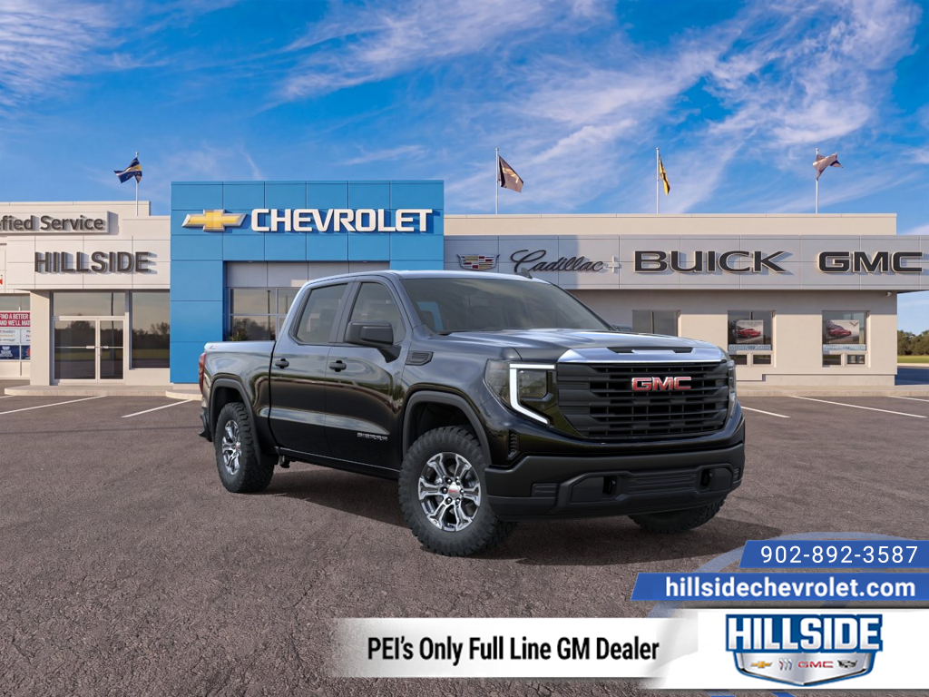 Onyx Black 2026 GMC Sierra 1500 Pickup Truck Four-Wheel Drive Automatic