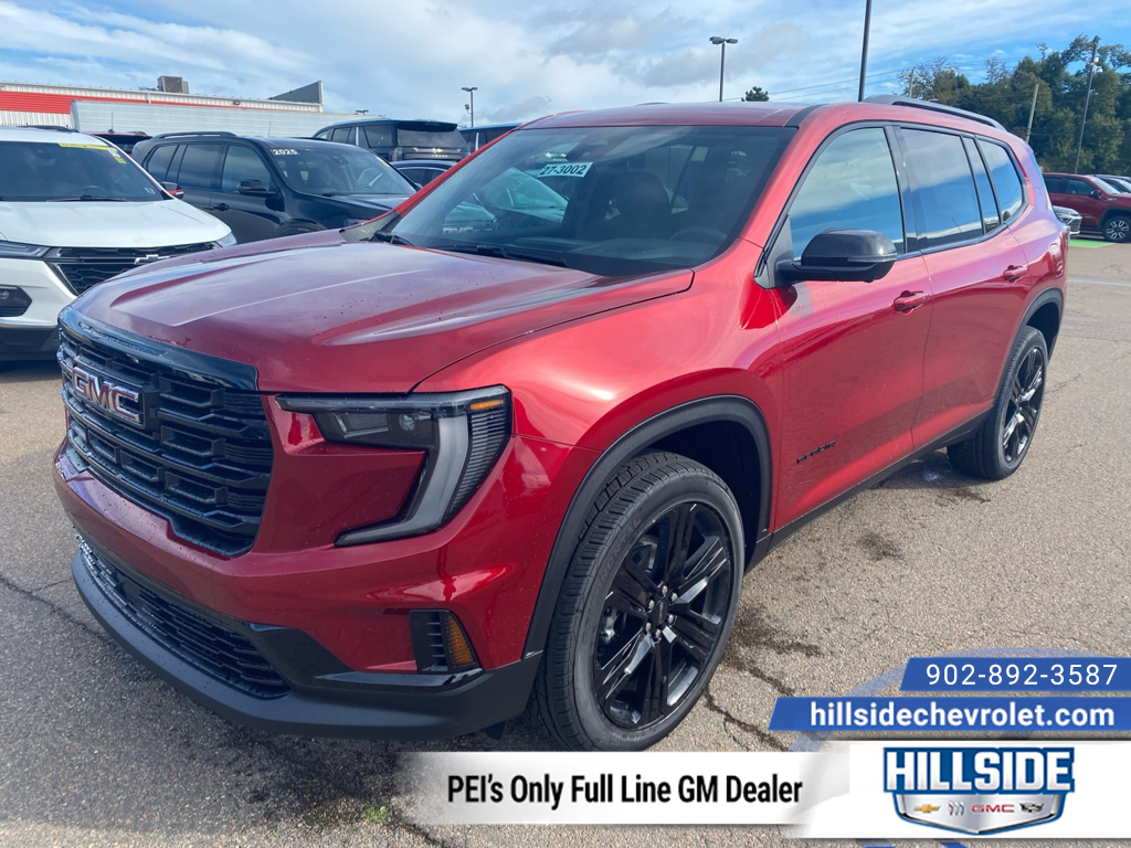 Volcanic Red Tintcoat 2027 GMC Acadia SUV / Crossover Four-Wheel Drive Automatic