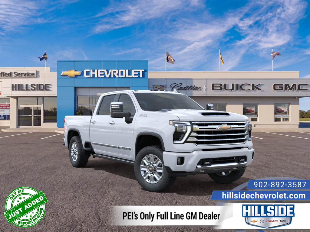 Polar White Tricoat 2026 Chevrolet Silverado 2500HD Pickup Truck Four-Wheel Drive Automatic