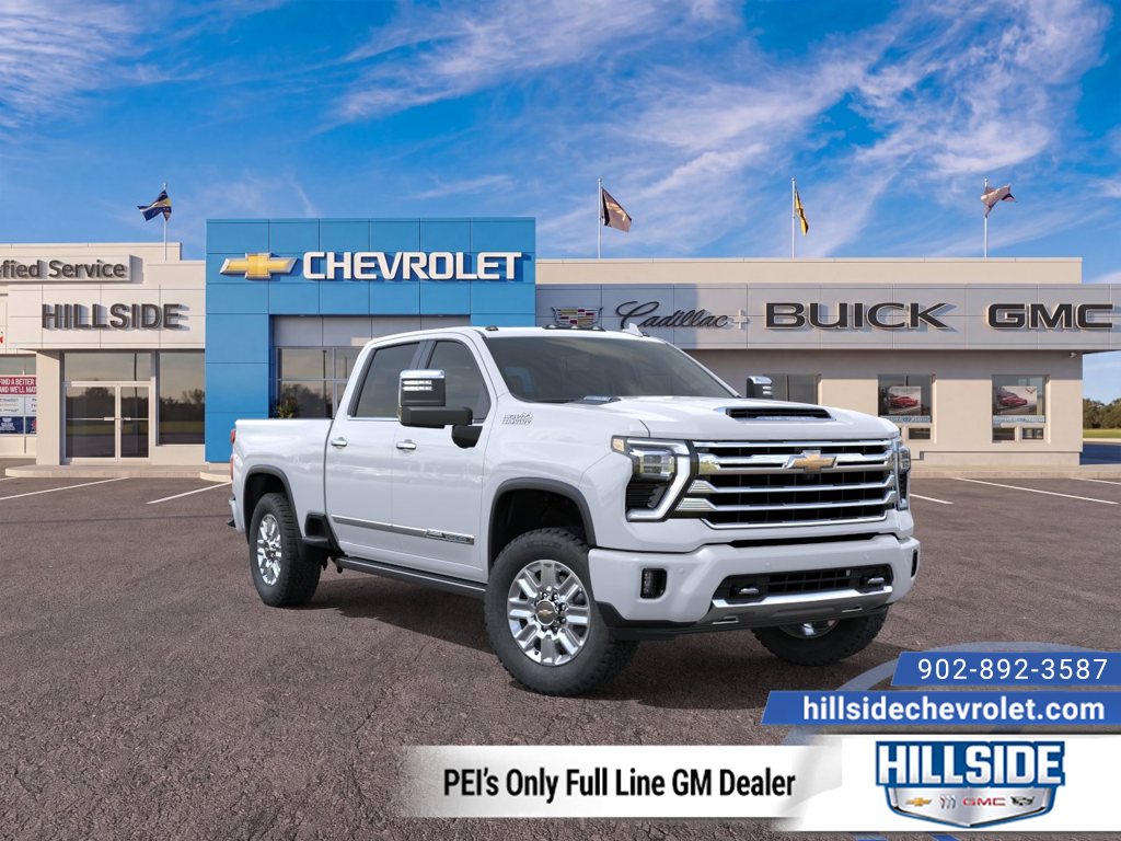 Polar White Tricoat 2026 Chevrolet Silverado 2500HD Pickup Truck Four-Wheel Drive Automatic