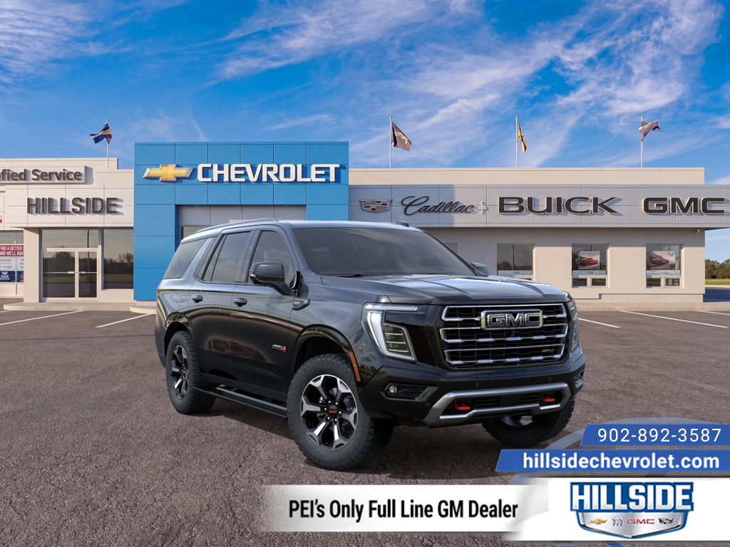 Onyx Black 2027 GMC Yukon SUV / Crossover Four-Wheel Drive Automatic