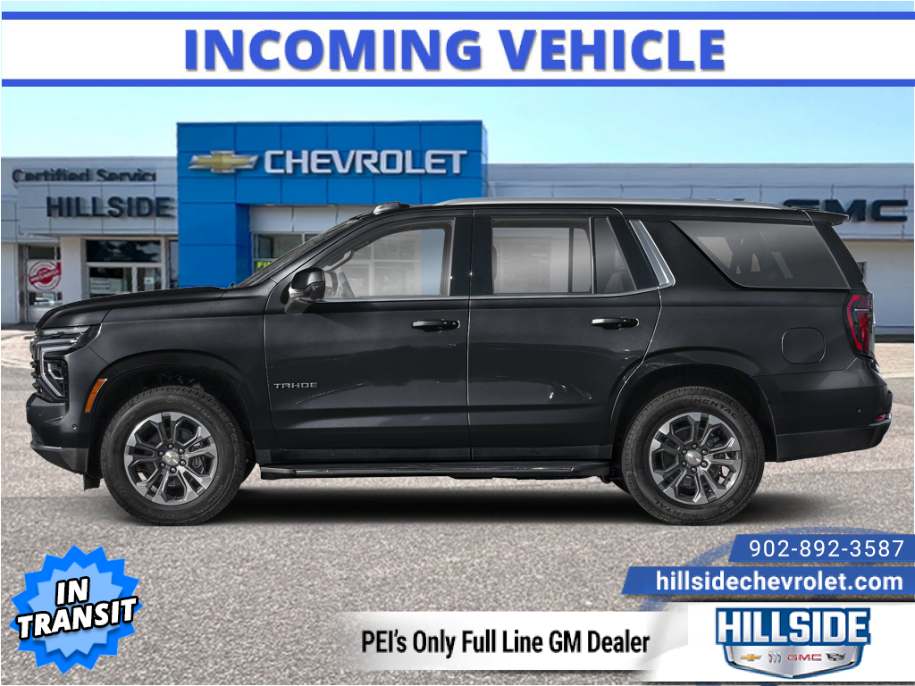 Black 2027 Chevrolet Tahoe SUV / Crossover Four-Wheel Drive Automatic
