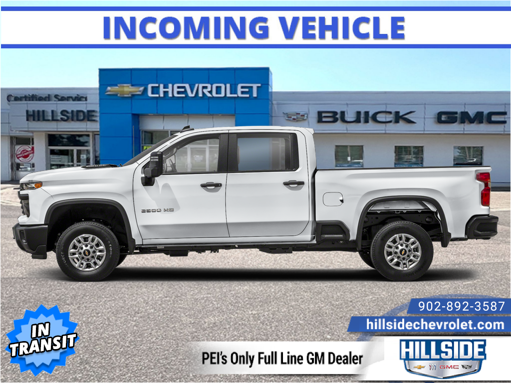 Summit White 2026 Chevrolet Silverado 2500HD Pickup Truck Four-Wheel Drive Automatic