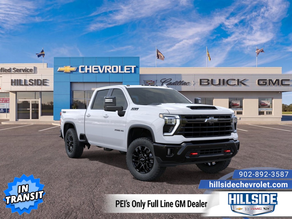 Summit White 2026 Chevrolet Silverado 2500HD Pickup Truck Four-Wheel Drive Automatic