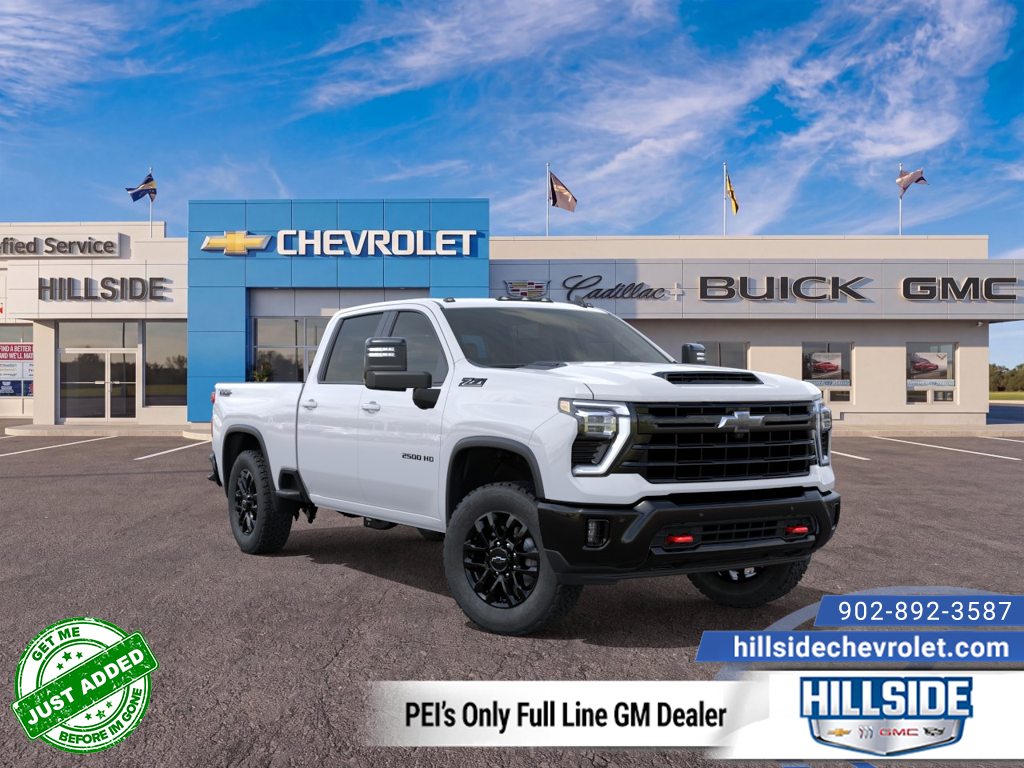 Summit White 2026 Chevrolet Silverado 2500HD Pickup Truck Four-Wheel Drive Automatic