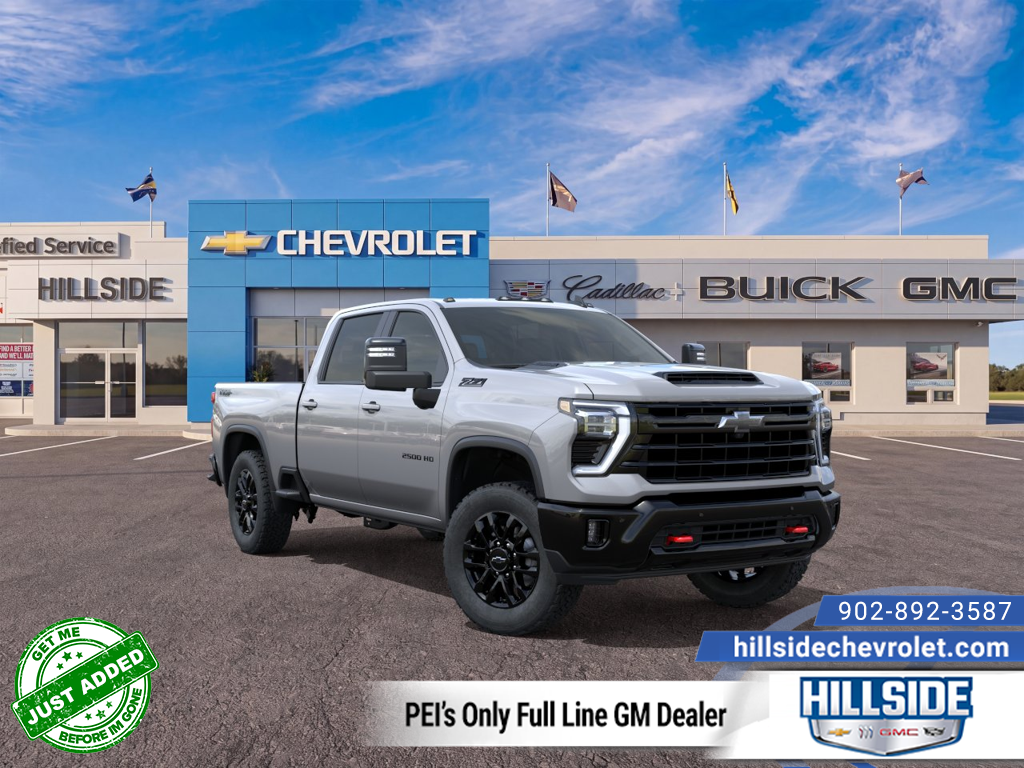Gray (Sterling Grey Metallic) 2026 Chevrolet Silverado 2500HD Pickup Truck Four-Wheel Drive Automatic