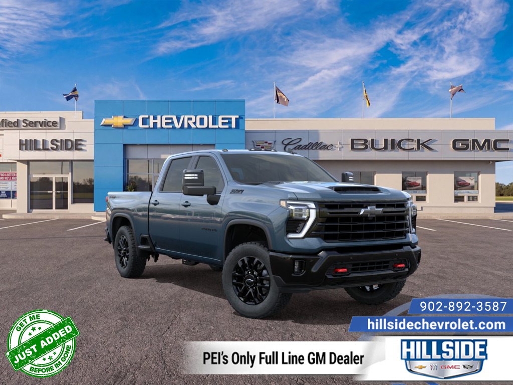 Lakeshore Blue Metallic 2026 Chevrolet Silverado 2500HD Pickup Truck Four-Wheel Drive Automatic
