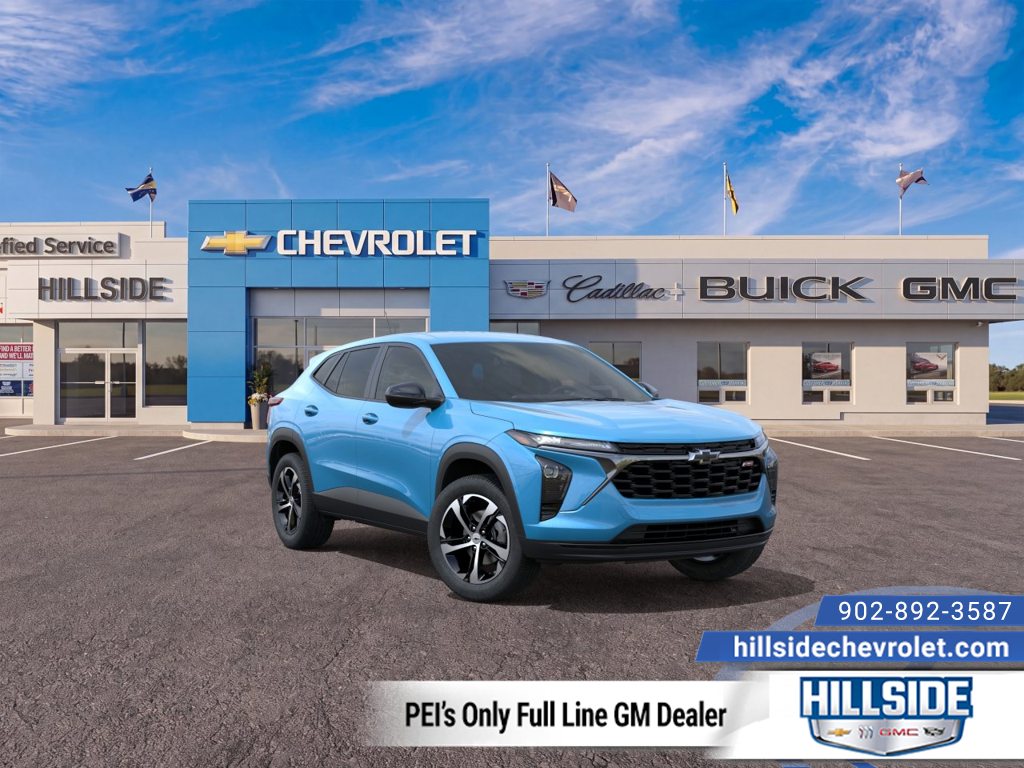 Marina Blue Metallic 2026 Chevrolet Trax SUV / Crossover Front-Wheel Drive Automatic