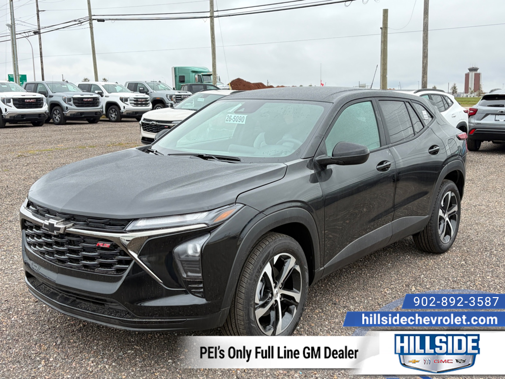 Mosaic Black Metallic 2026 Chevrolet Trax SUV / Crossover Front-Wheel Drive Automatic