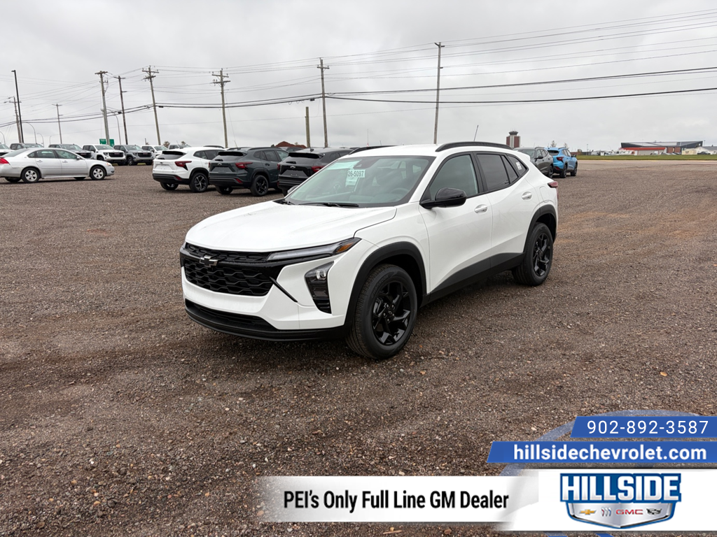 Summit White 2026 Chevrolet Trax SUV / Crossover Front-Wheel Drive Automatic