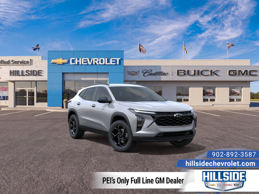 Gray (Sterling Grey Metallic) 2026 Chevrolet Trax SUV / Crossover Front-Wheel Drive Automatic