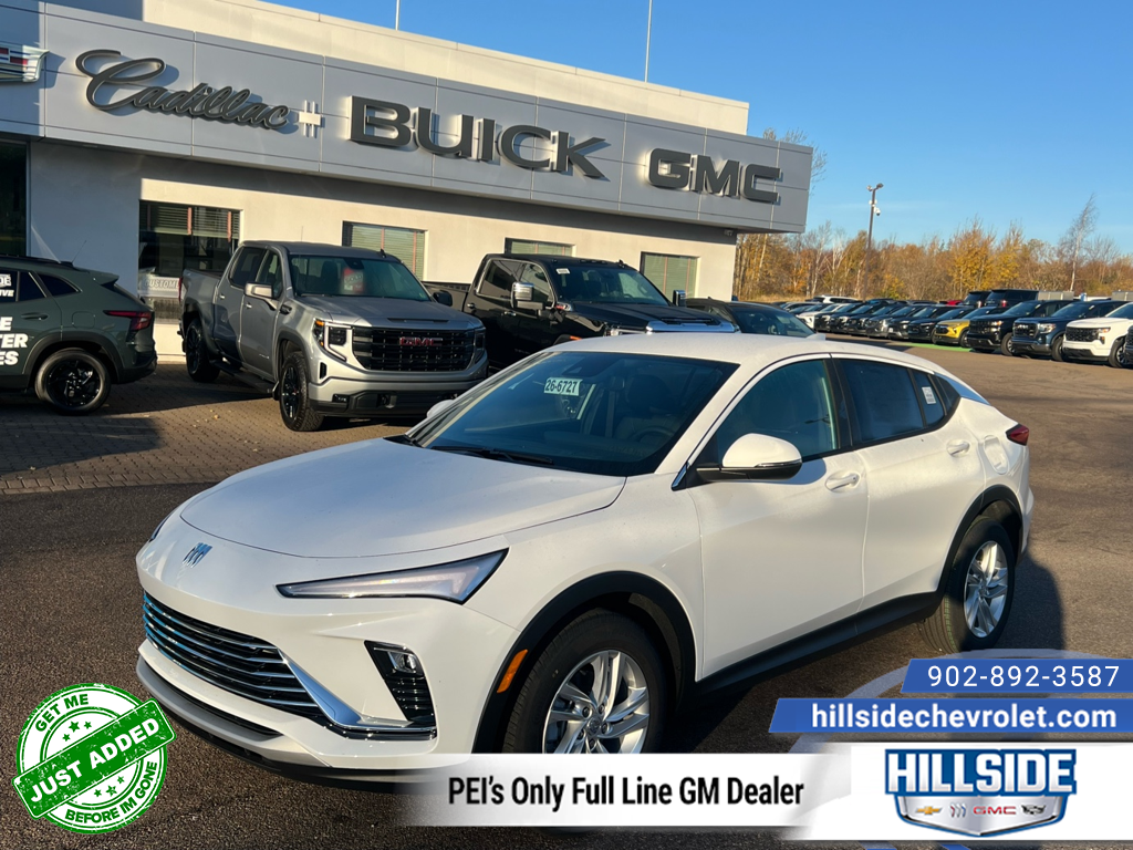 Summit White 2026 Buick Envista SUV / Crossover Front-Wheel Drive Automatic