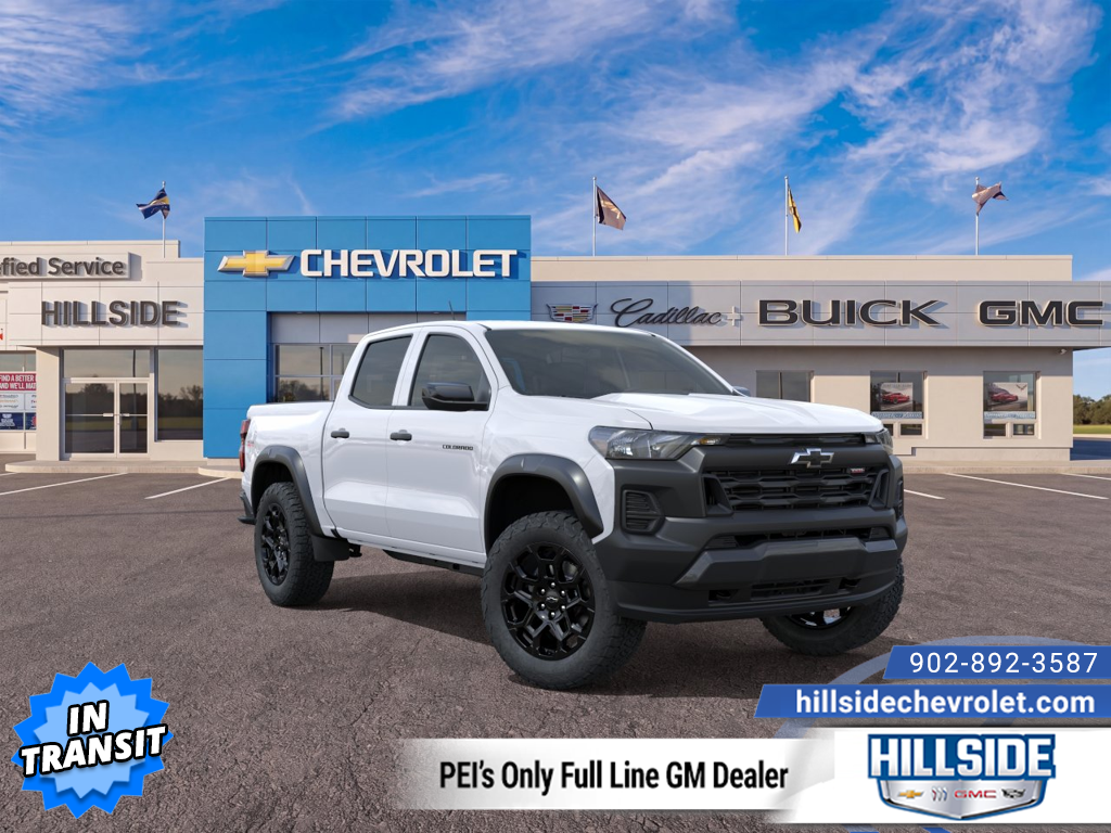 Summit White 2026 Chevrolet Colorado Pickup Truck Four-Wheel Drive Automatic