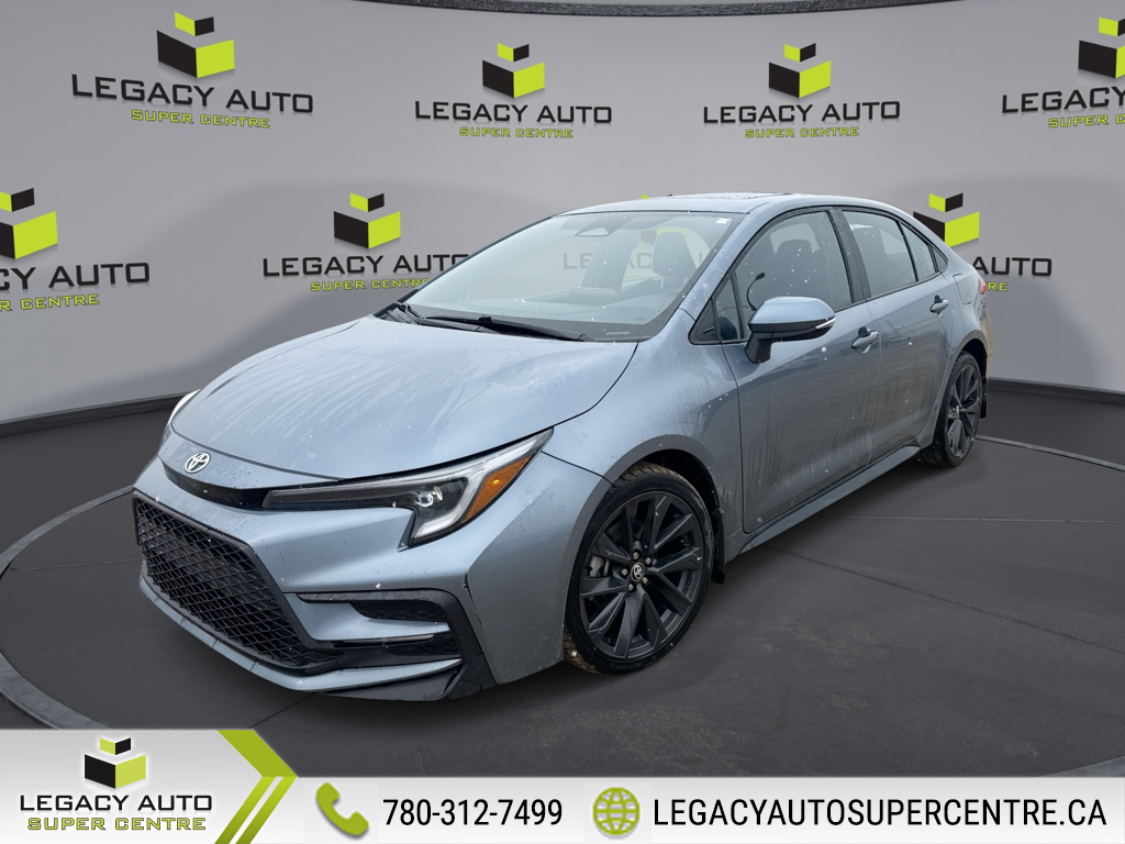 Gray 2023 Toyota Corolla Sedan Front-Wheel Drive Automatic