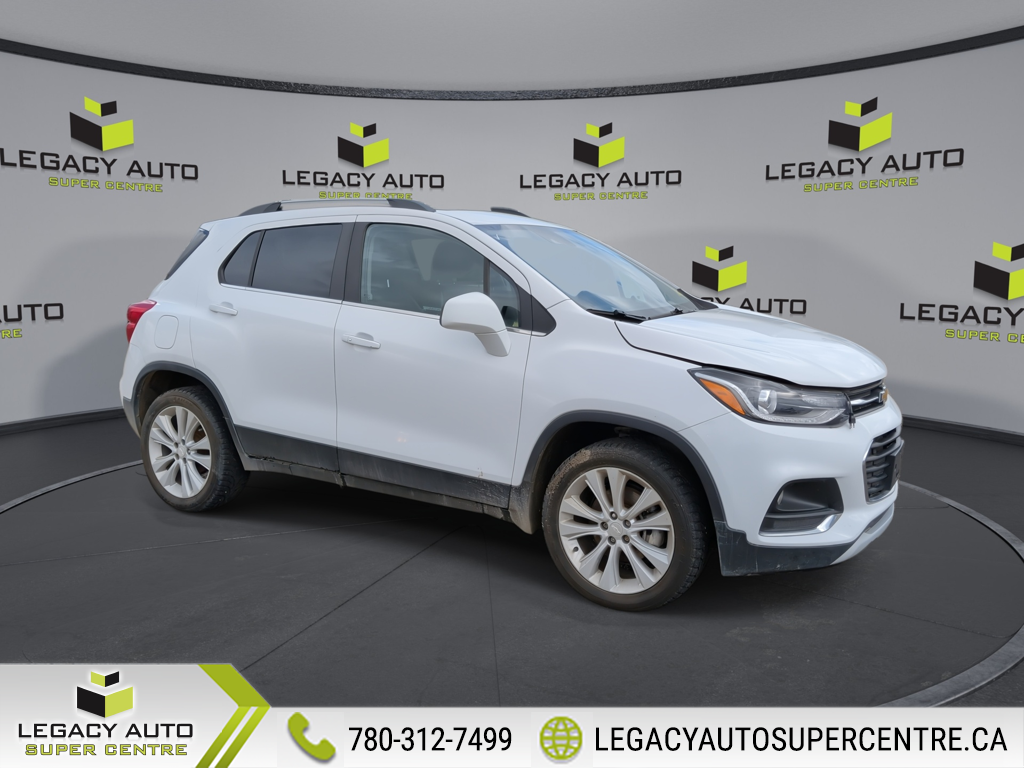 White 2020 Chevrolet Trax SUV / Crossover All-Wheel Drive Automatic