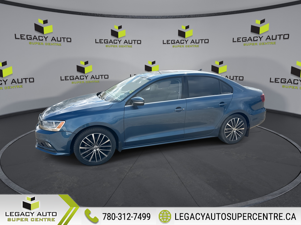 Blue 2016 Volkswagen Jetta Sedan Front-Wheel Drive Automatic