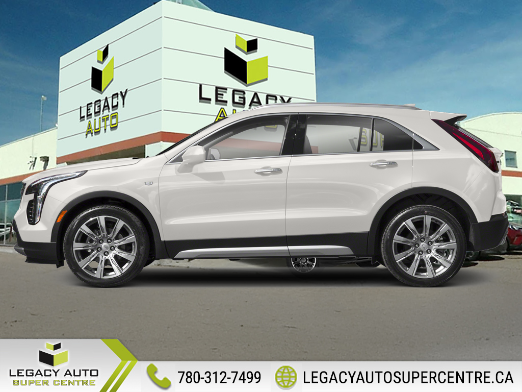 White 2019 Cadillac XT4 Premium Luxury AWD SUV / Crossover Four-Wheel Drive Automatic
