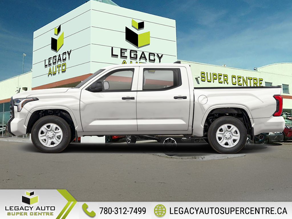 White 2024 Toyota Tundra Pickup Truck Four-Wheel Drive Automatic