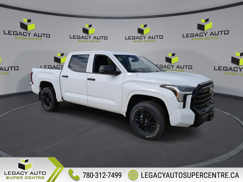 White 2024 Toyota Tundra Pickup Truck Four-Wheel Drive Automatic
