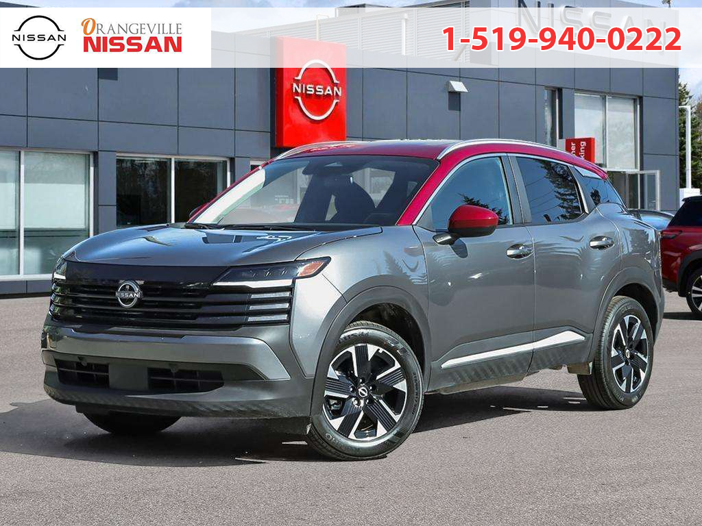 Red (Gun Metal Metallic/scarlet Ember Tintcoat) 2026 Nissan Kicks SUV / Crossover Automatic