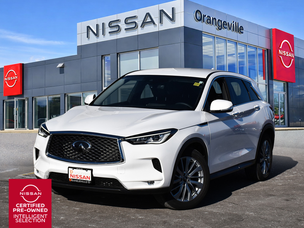 White 2025 INFINITI QX50 Pure AWD SUV / Crossover All-Wheel Drive Automatic
