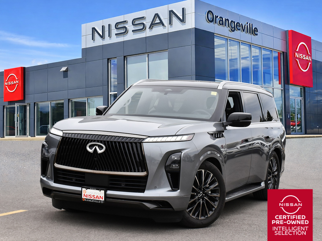 Gray 2026 INFINITI QX80 Autograph 4WD SUV / Crossover All-Wheel Drive Automatic
