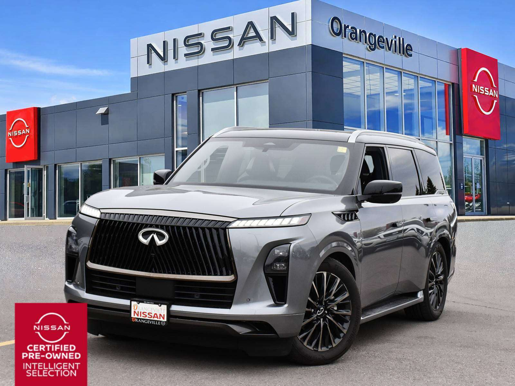 Gray 2026 INFINITI QX80 SUV / Crossover All-Wheel Drive Automatic