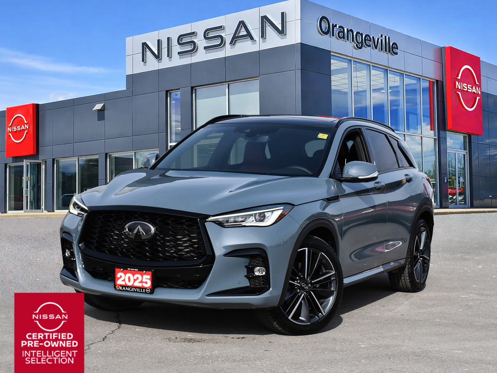 Gray 2025 INFINITI QX50 Sport AWD SUV / Crossover All-Wheel Drive Automatic