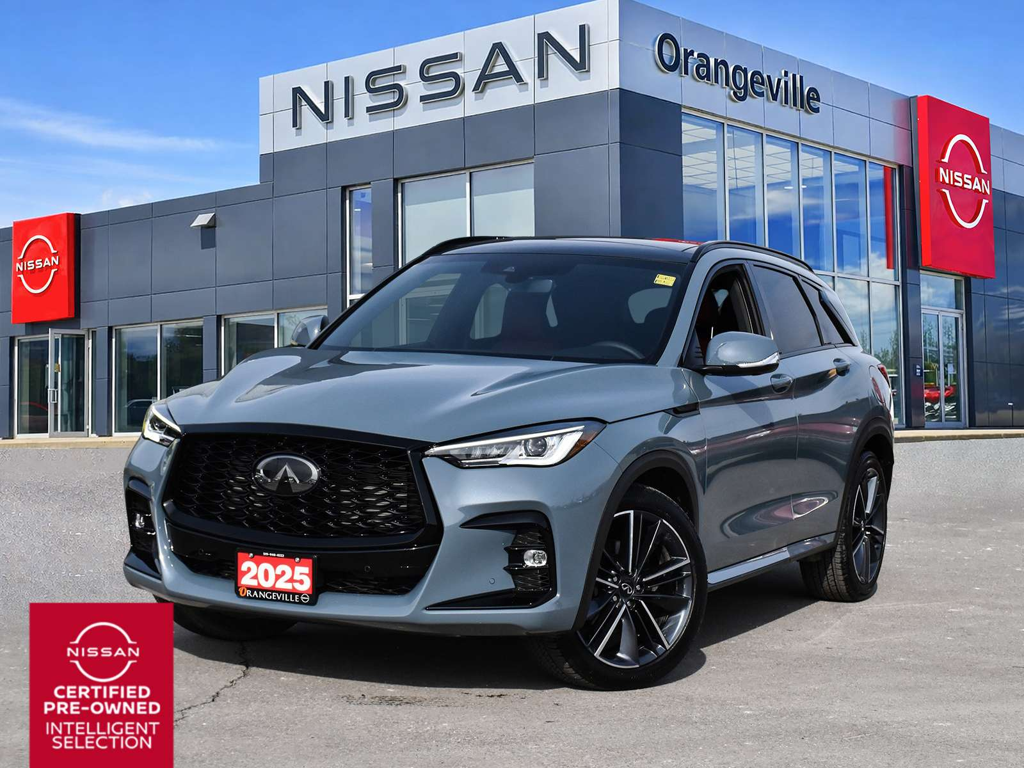 Gray 2025 INFINITI QX50 SUV / Crossover All-Wheel Drive Automatic