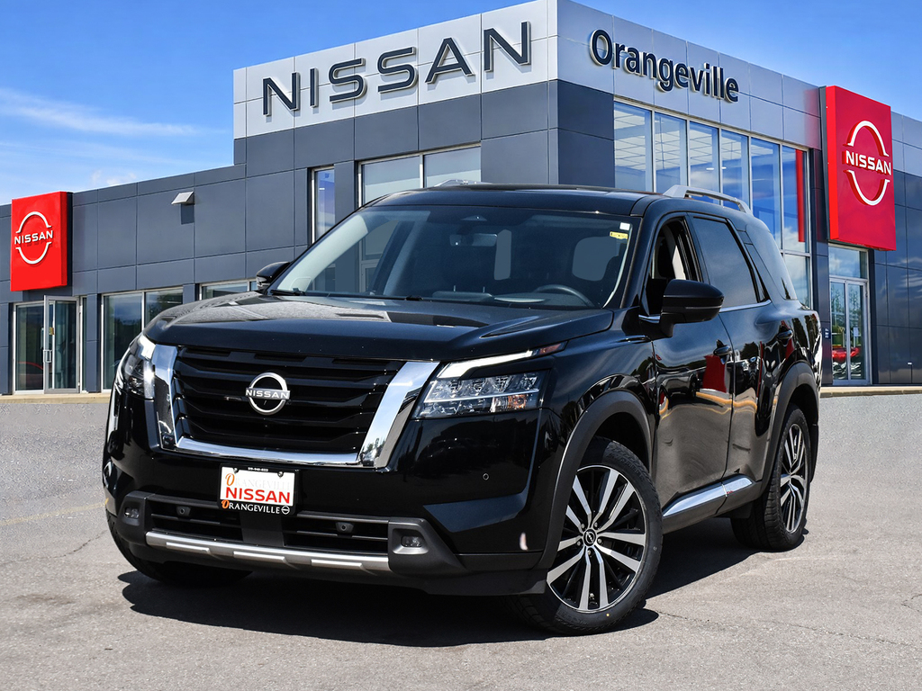 Black 2024 Nissan Pathfinder Platinum 4WD SUV / Crossover All-Wheel Drive Automatic