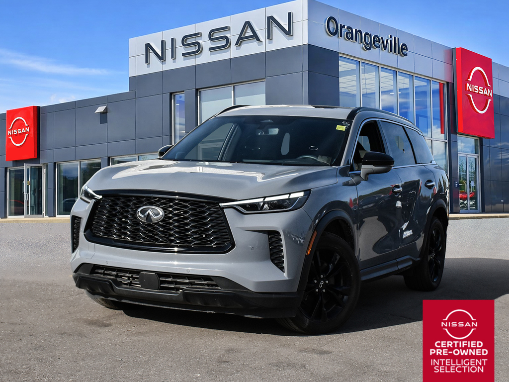Gray 2025 INFINITI QX60 Luxe AWD SUV / Crossover All-Wheel Drive Automatic